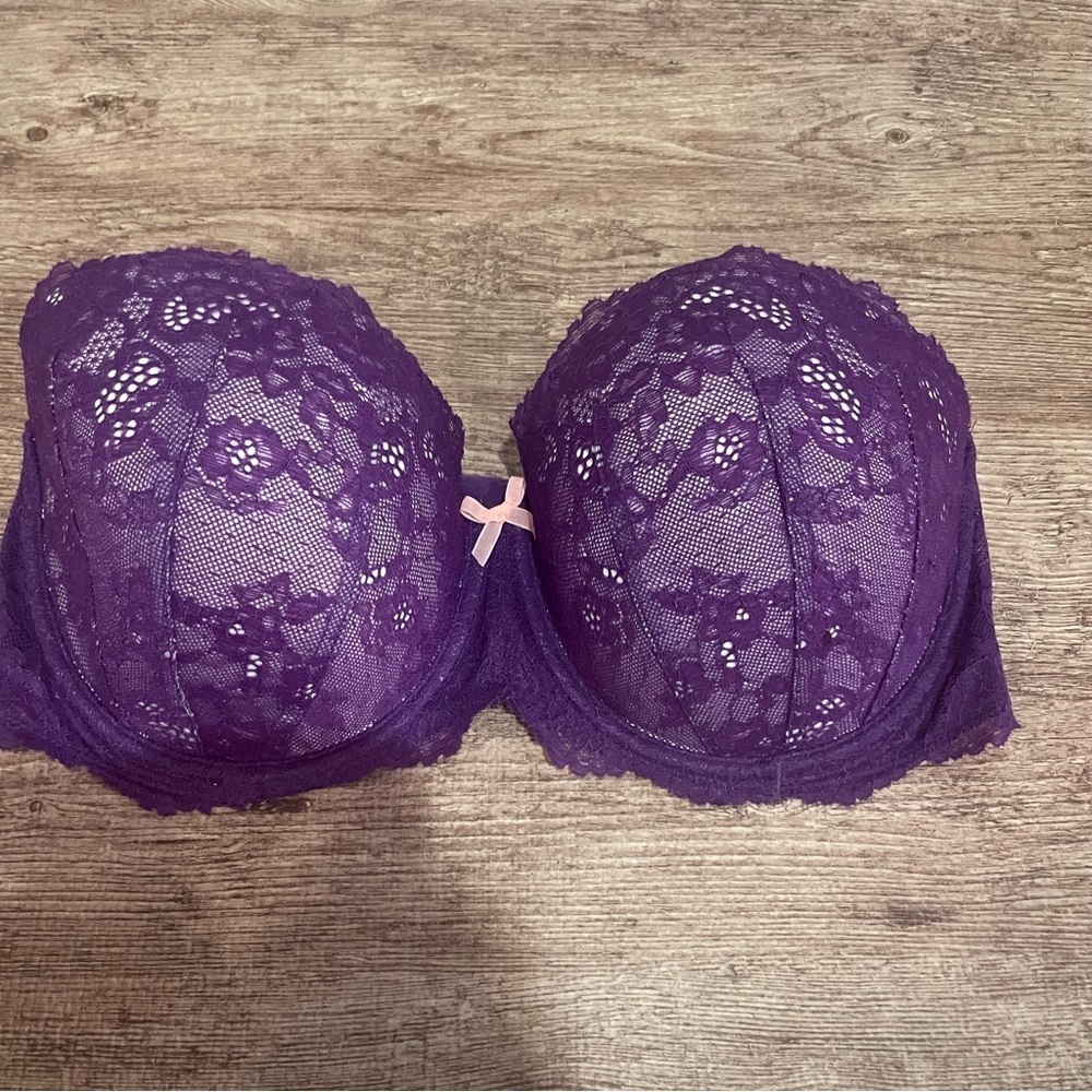 Victoria's Secret Purple Dream Angels Multiway/Multi Options Size 36DD
